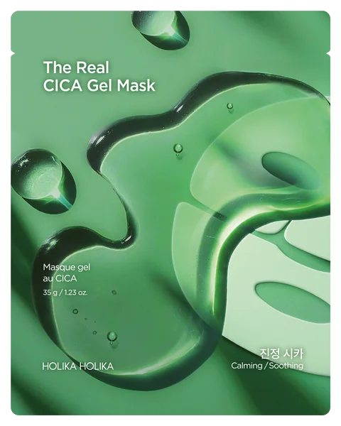 Holika Holika The Real CICA Gel Mask hydrożelowa maska całonocna, 35 g