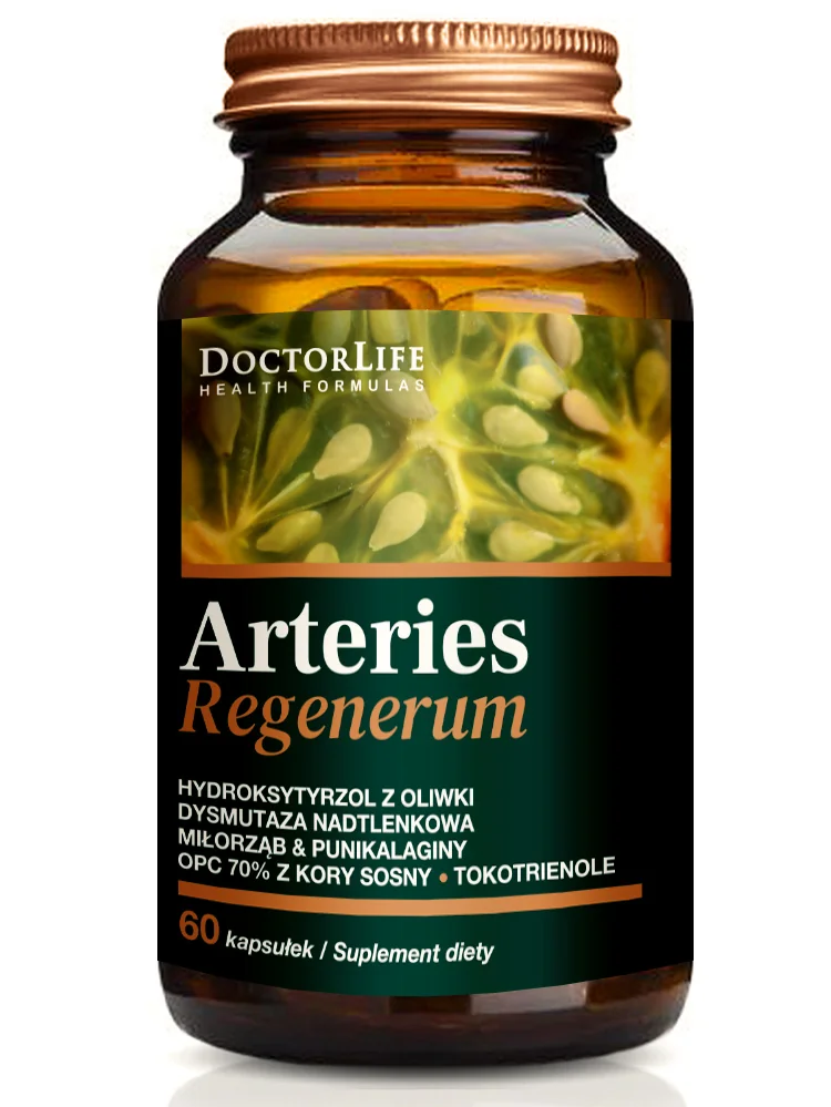 Doctor Life Arteries Regenerum & K2, 60 kapsułek