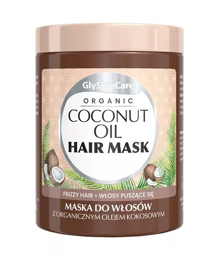 Equalan GlySkinCare Coconut Oil, maska do włosów z olejem kokosowym