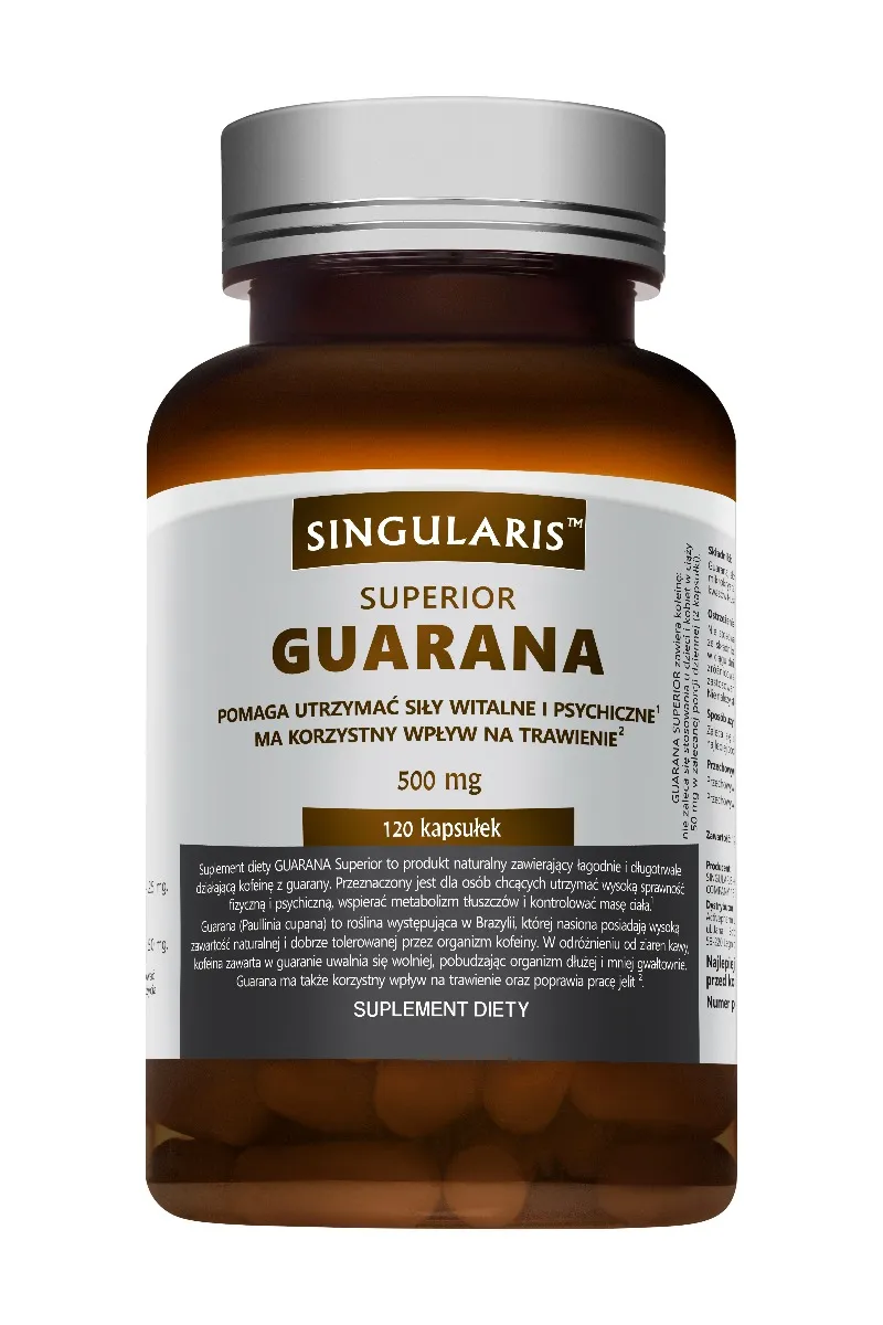 Singularis Superior Guarana, suplement diety, 120 kapsułek