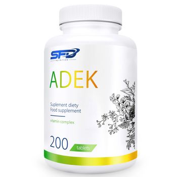 SFD ADEK kompleks witamin A, D, E i K, 200 szt. 