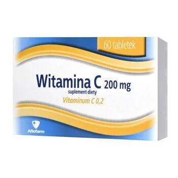 Aflofarm Witamina C 200 mg 60 tabletek