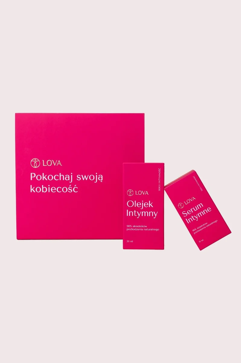 Lova zestaw Pokochaj Swoją Kobiecość serum intymne 10ml + olejek intymny 30ml