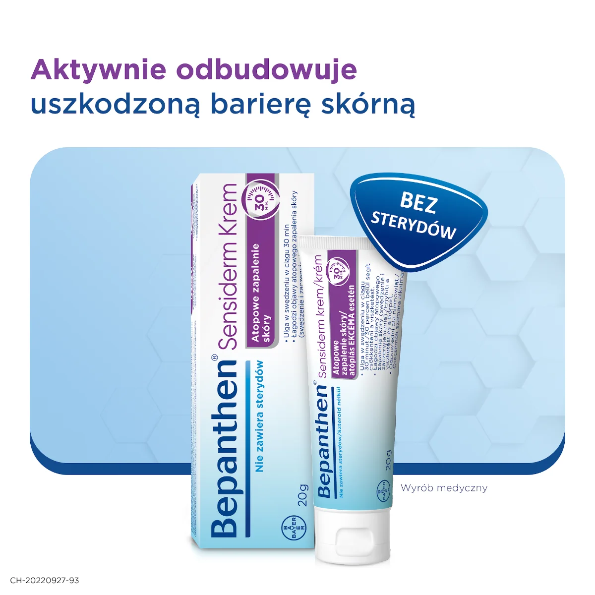 Bepanthen Sensiderm Krem, 20 g