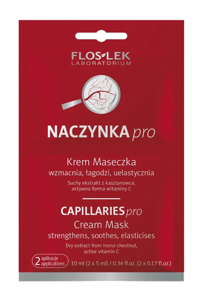 Floslek Naczynka Pro, krem maseczka, 2x5 ml