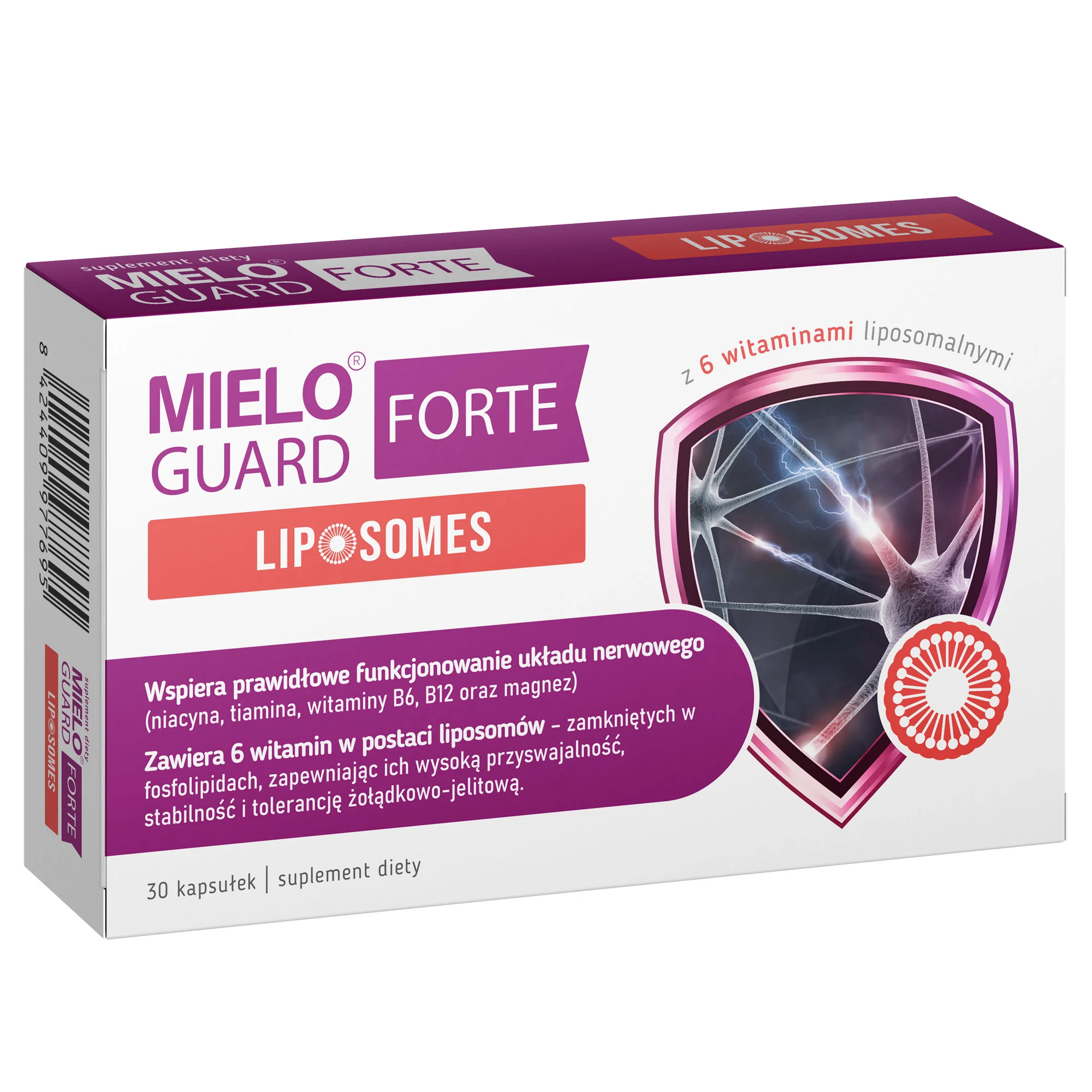 Mieloguard Forte Liposomes 30 kapsułek