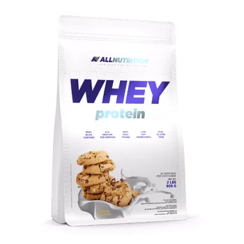 Allnutrition Whey Protein, suplement diety, smak ciasteczkowy, 908 g 