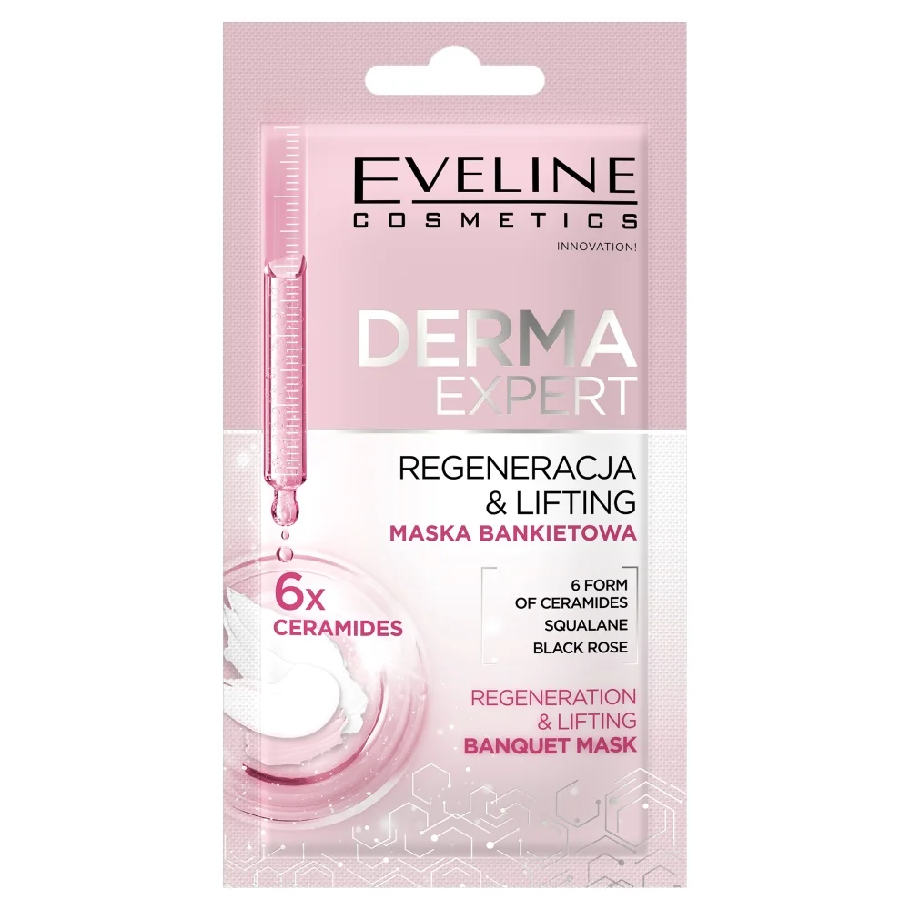 Eveline Derma Expert liftingująco-regenerująca maseczka bankietowa, 8 ml