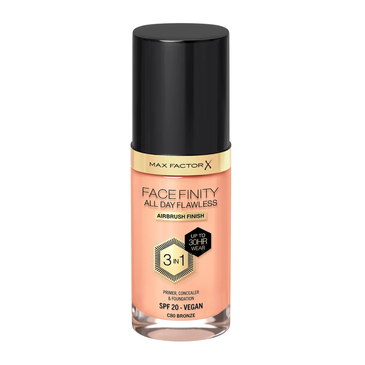 Max Factor Facefinity All Day Flawless podkład do twarzy 3w1 Bronze, 30 ml