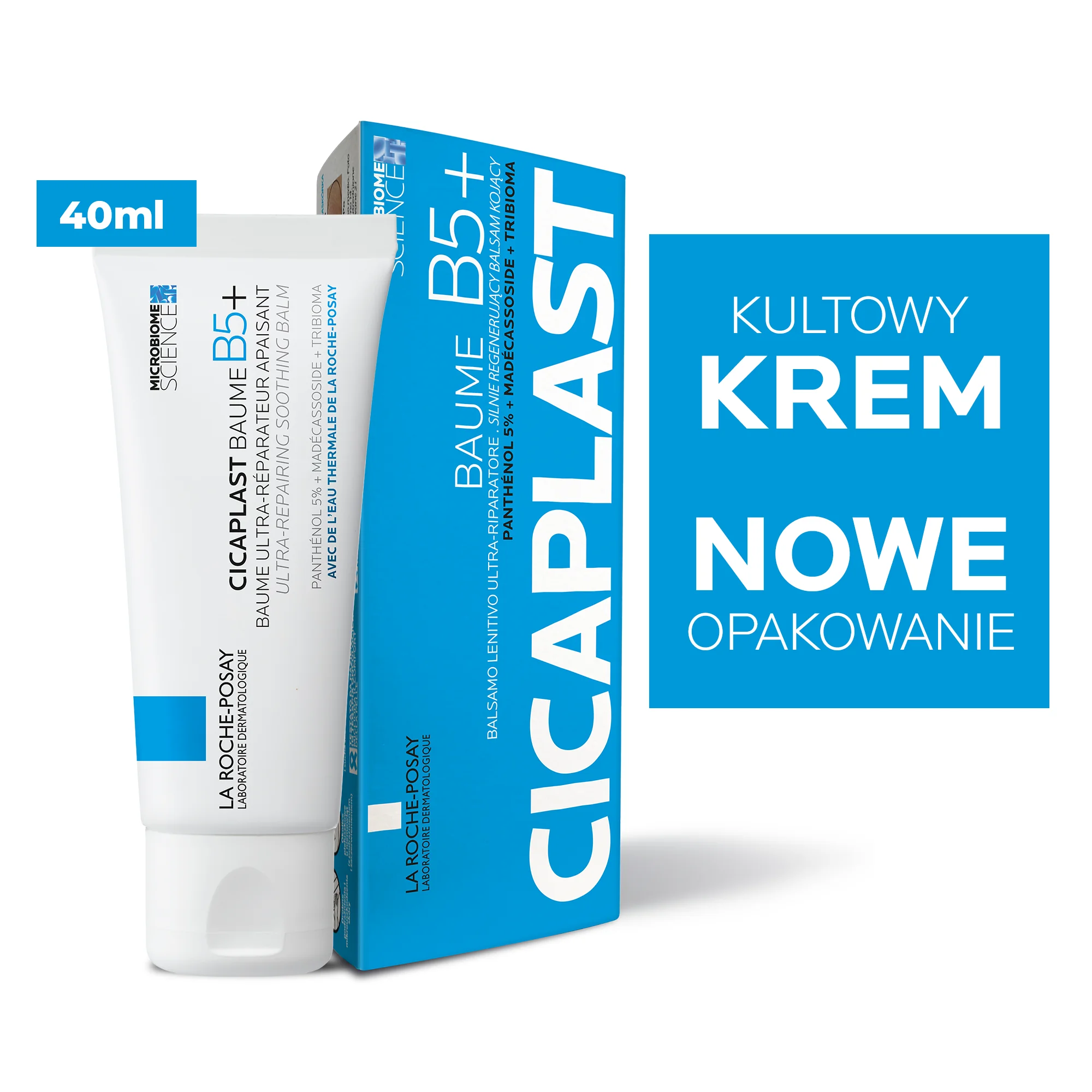 La Roche-Posay Cicaplast Baume B5+ silnie regenerujący balsam kojący, 40 ml