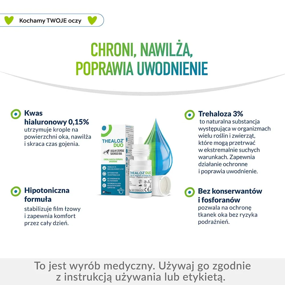 Thealoz Duo krople do oczu, 10 ml