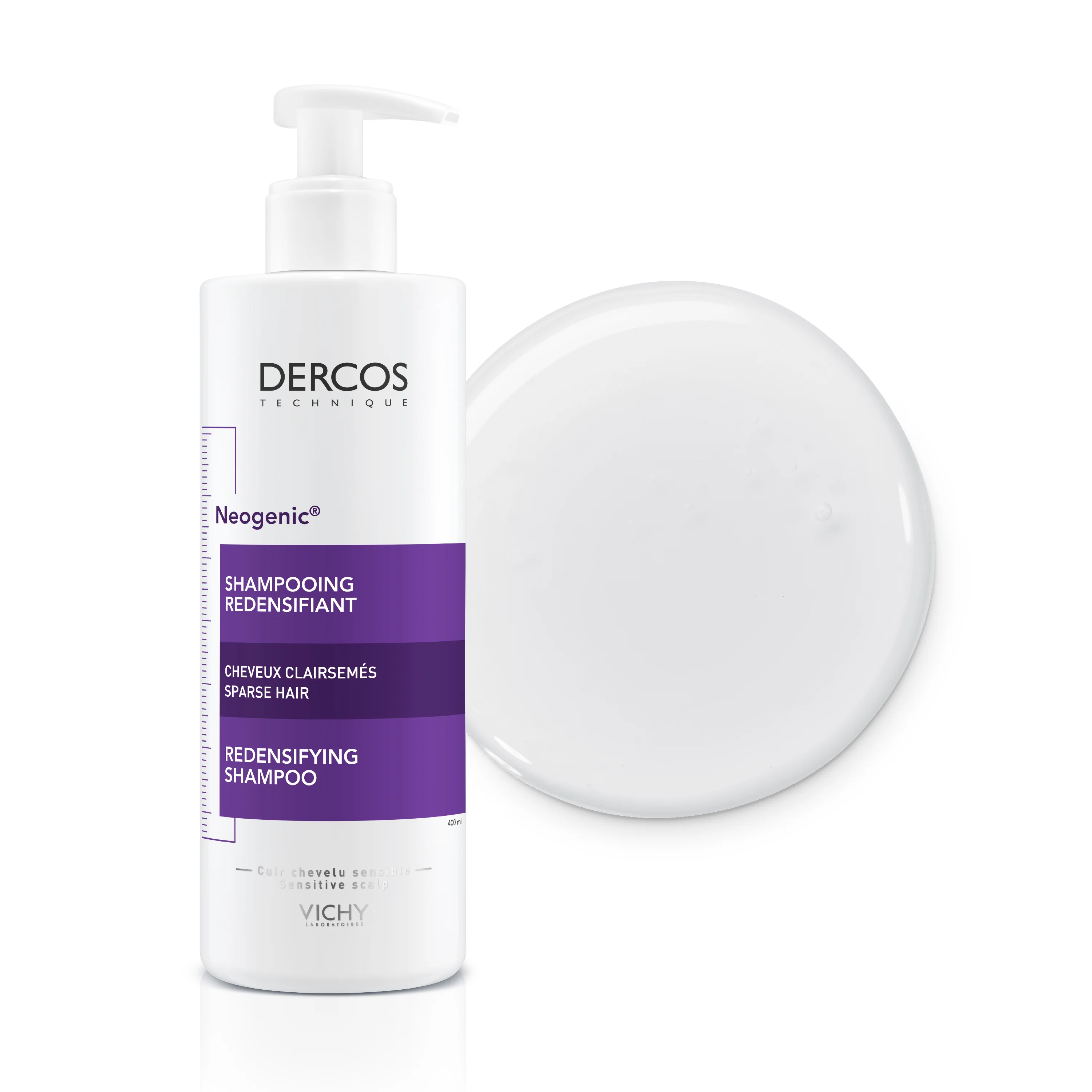 Vichy Dercos Neogenic szampon przywracający gęstość włosom, 400 ml