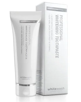 Whitewash Whitening Toothpaste wybielająca pasta do zębów z cząsteczkami srebra Whitewash Whitening Toothpaste wybielająca pasta do zębów z cząsteczkami srebra
