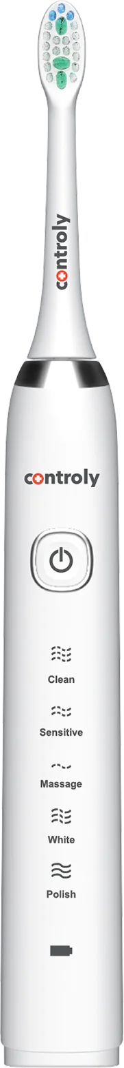 Controly Szczoteczka soniczna Supersonic + biała, 1 sztuka