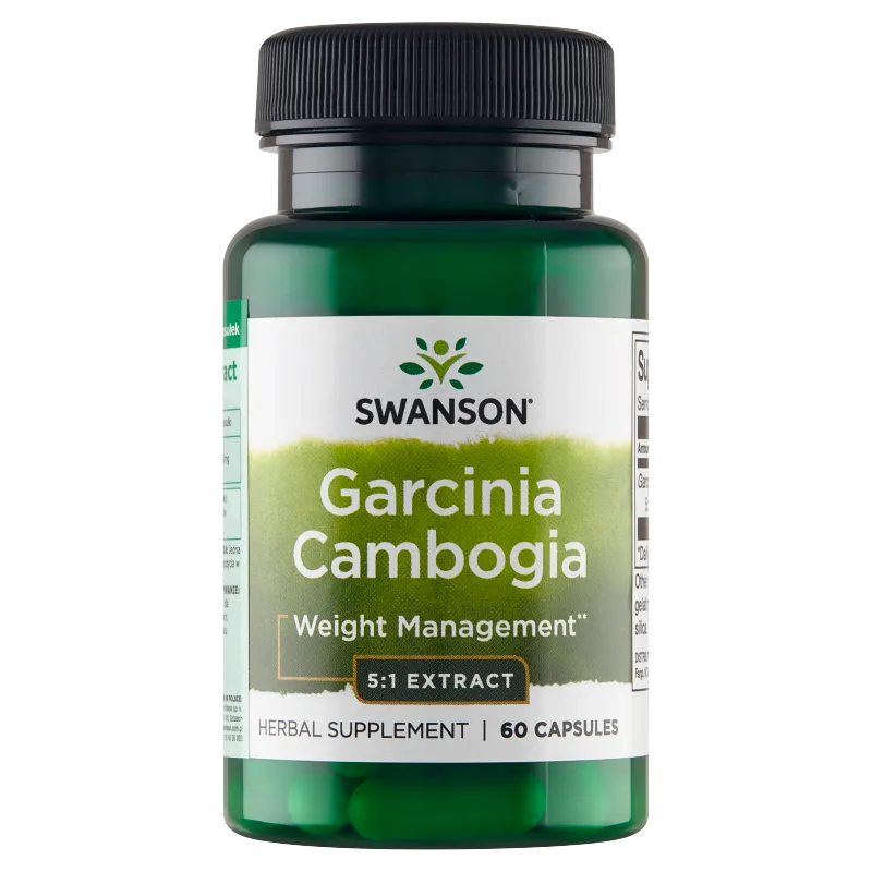 Swanson Garcinia Cambogia Extract, suplement diety, 60 kapsułek