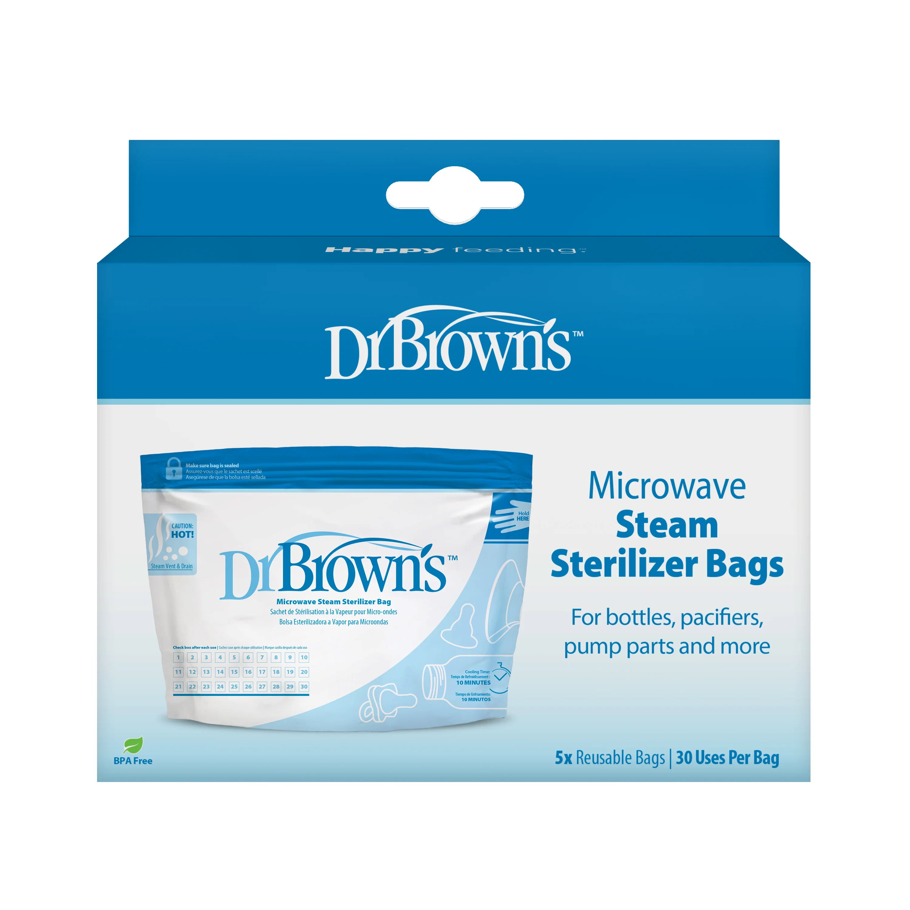 Dr Brown's Torebki do sterylizacji 5 sztuk