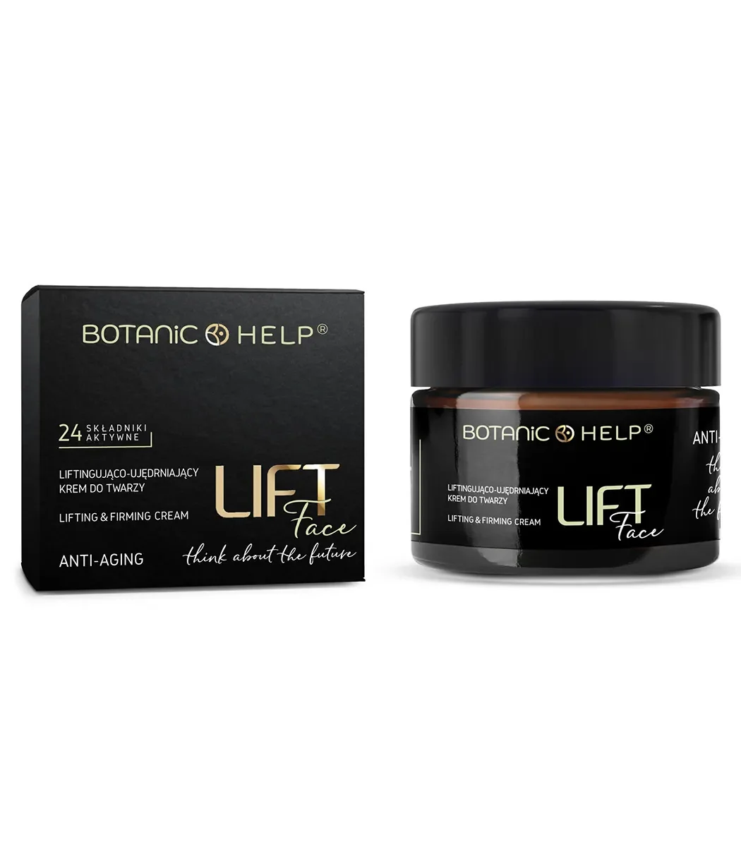 Botanic Help Lift Face krem do twarzy liftingująco-ujędrniający, 50 ml
