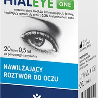 Hialeye One, krople do oczu, 0,5 ml x 20 fiolek