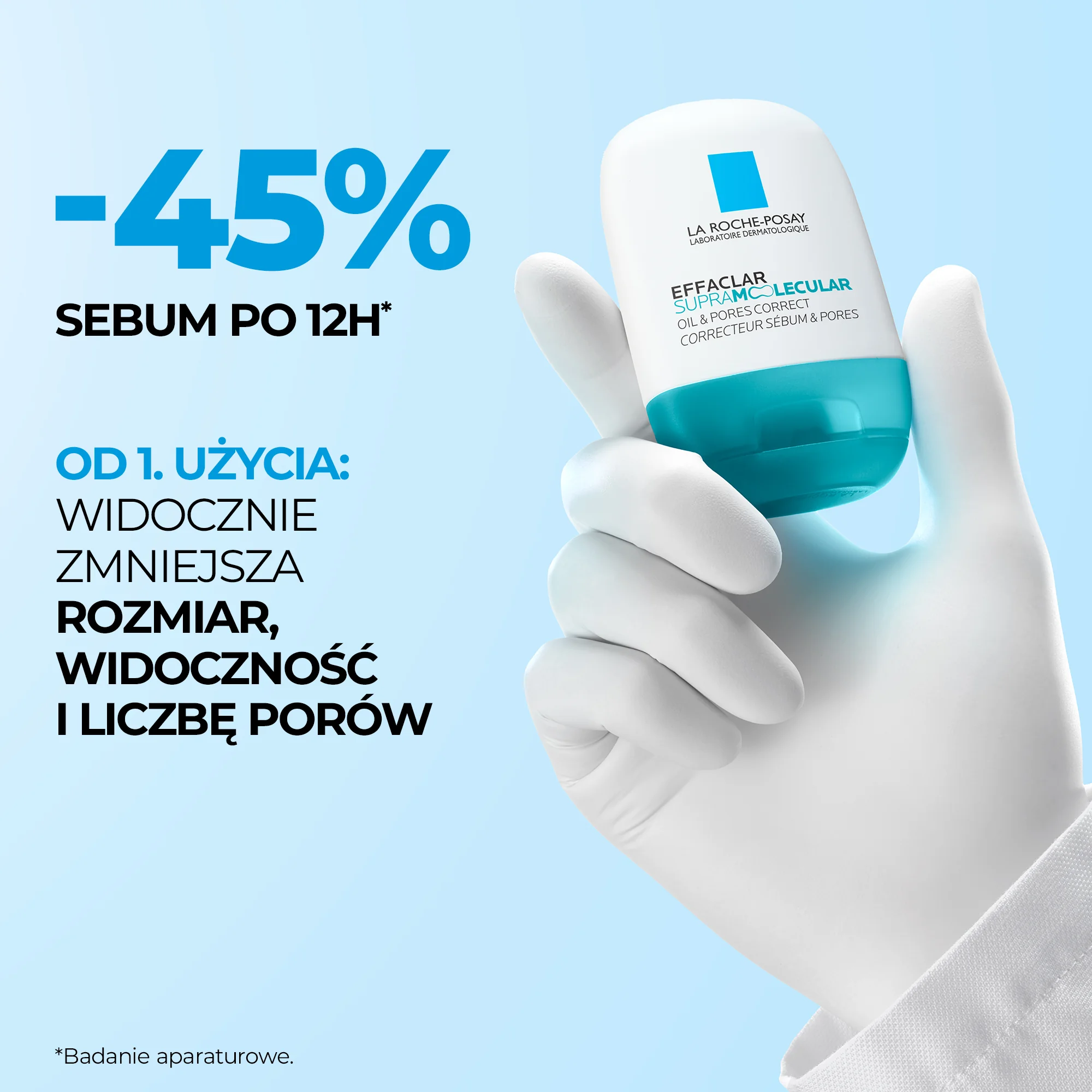La Roche-Posay Effaclar Supramolecular krem redukujący sebum i pory, 40 ml