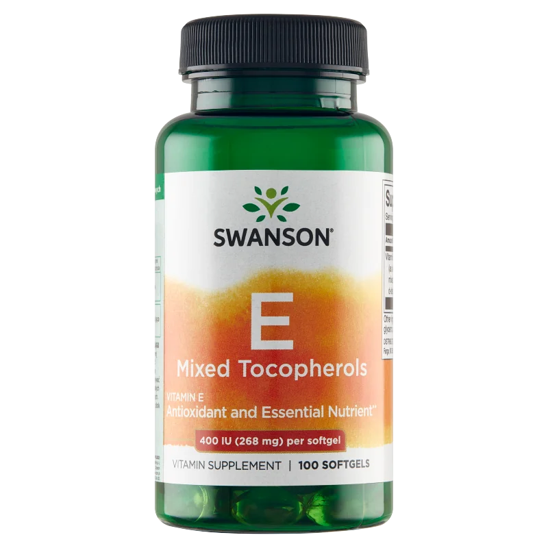 Swanson Vitamin E Mixed Tocopherols 100 kapsułek