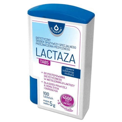 Lactaza Tabs, 100 tabletek