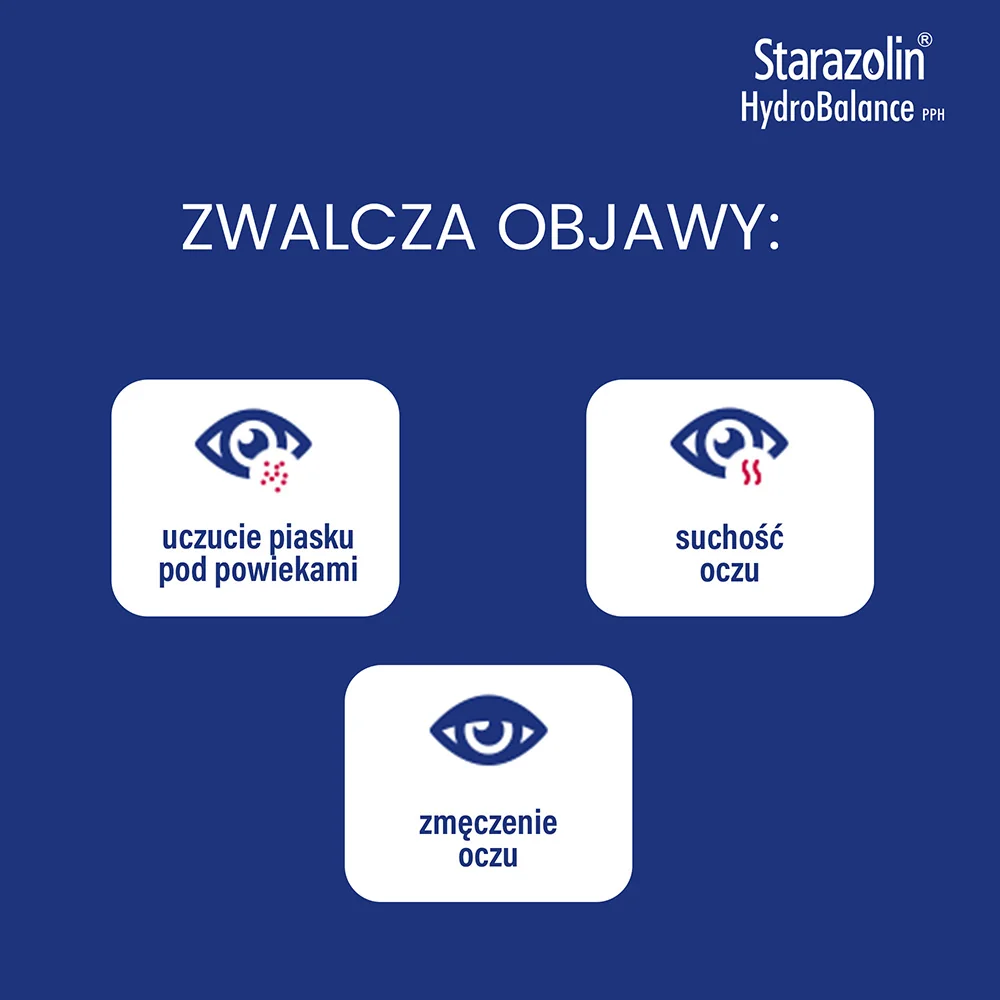 Starazolin HydroBalance PPH krople do oczu, 5 ml x 2 butelki