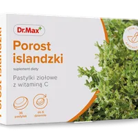 Porost Islandzki Dr.Max, suplement diety, 36 pastylek do ssania