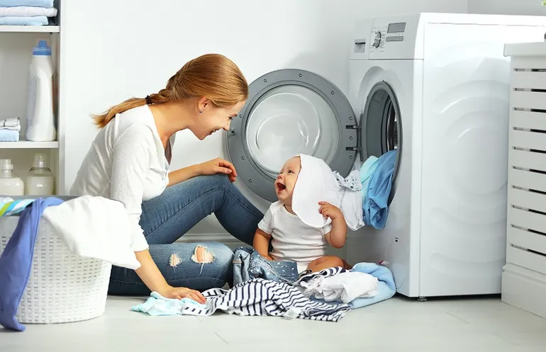Cómo lavar la ropa de tu recién nacido