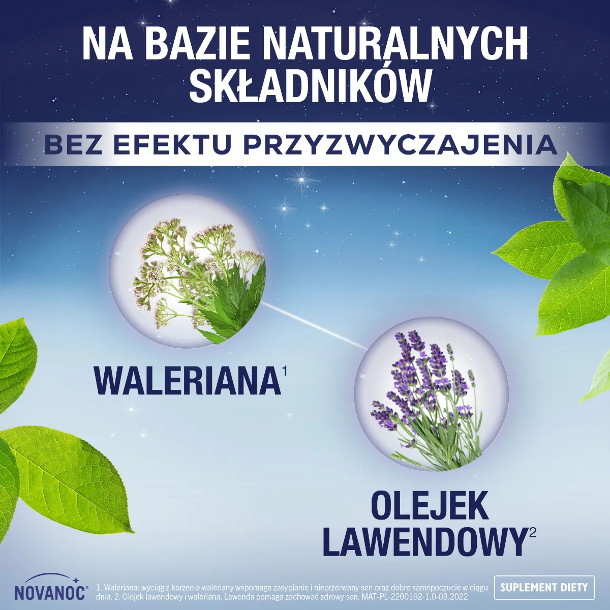Novanoc Naturalny Sen, suplement diety, 16 tabletek 
