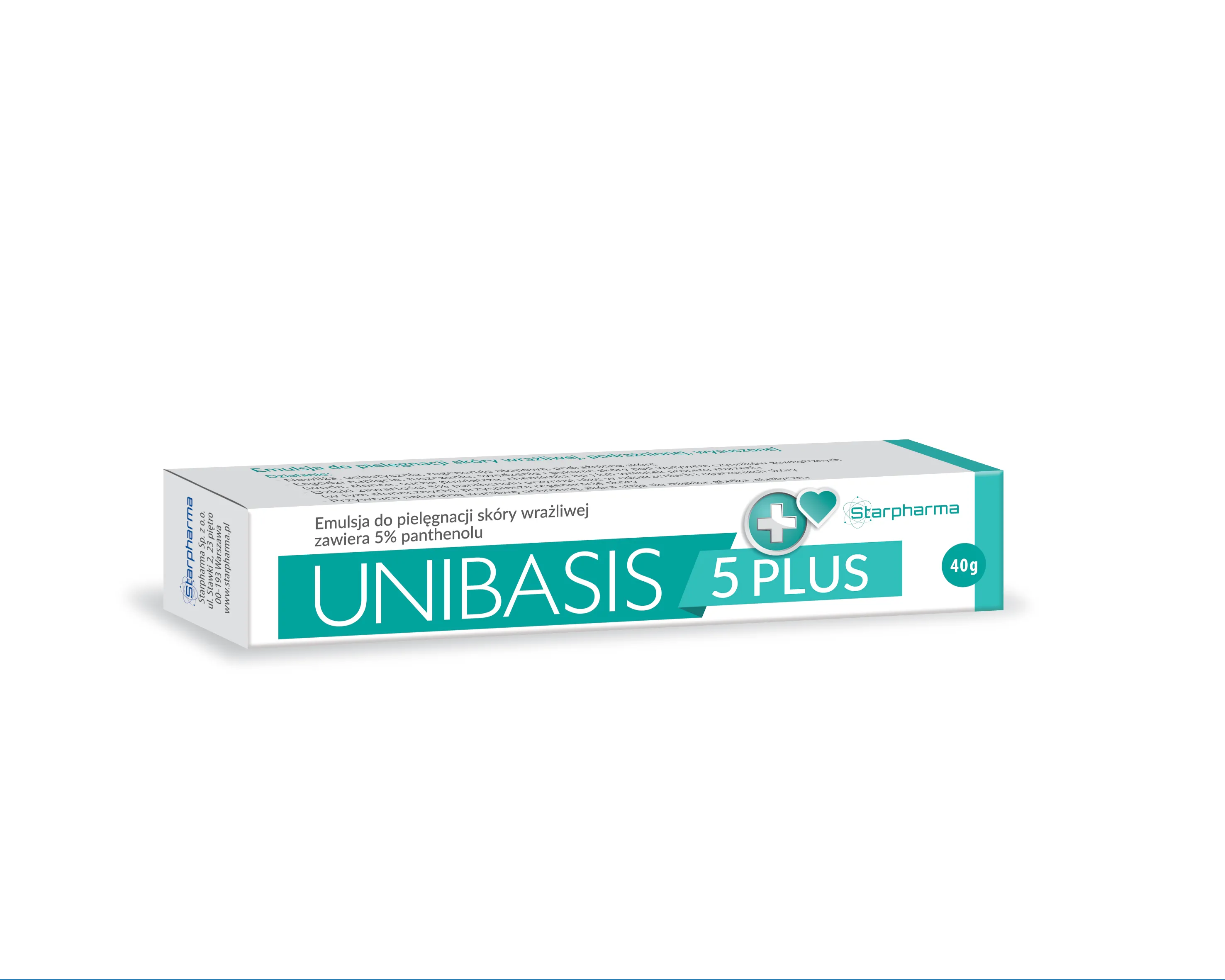 Unibasis 5 Plus, emulsja do skóry wrażliwej, 40g