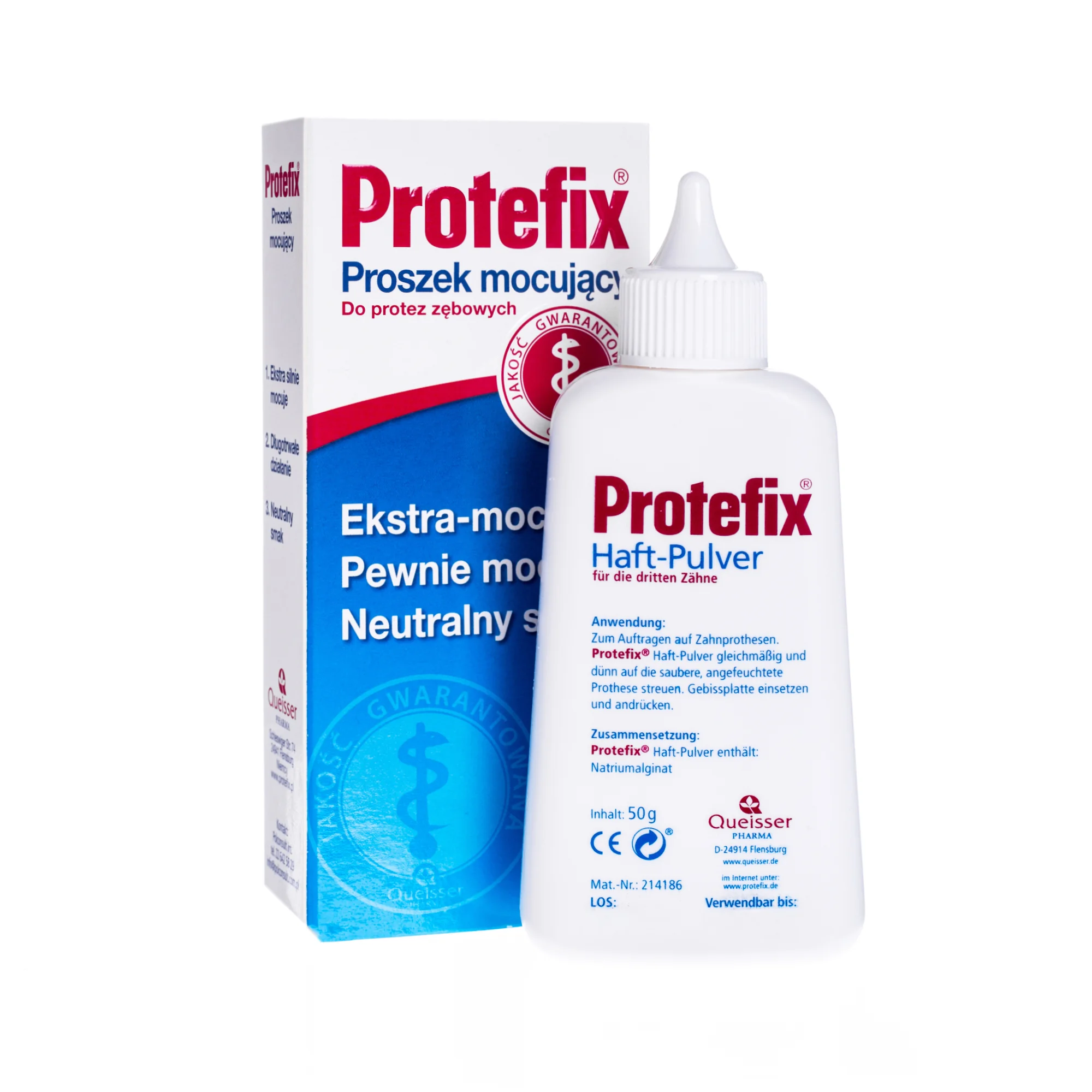 Protefix proszek mocujący do protez zębowych, 50 g