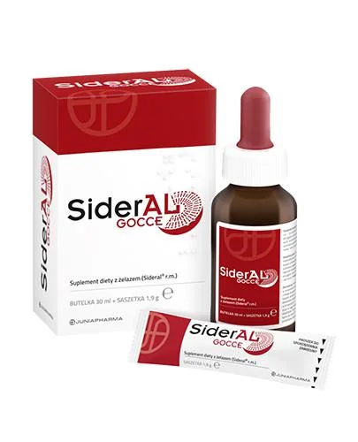 SiderAL® GOCCE krople 30 ml + saszetka 1,9 g