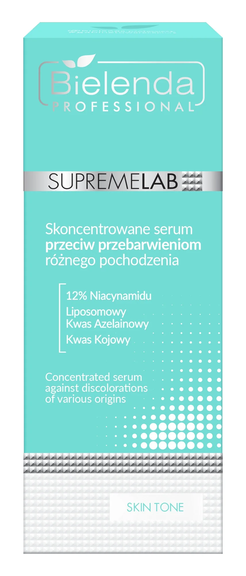 Bielenda Professional Supremelab Skin Tone skoncentrowane  serum przeciw przebarwieniom różnego pochodzenia, 30ml