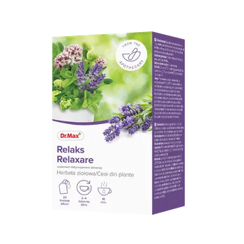 Herbata Relaks Dr.Max, suplement diety, 20 saszetek 
