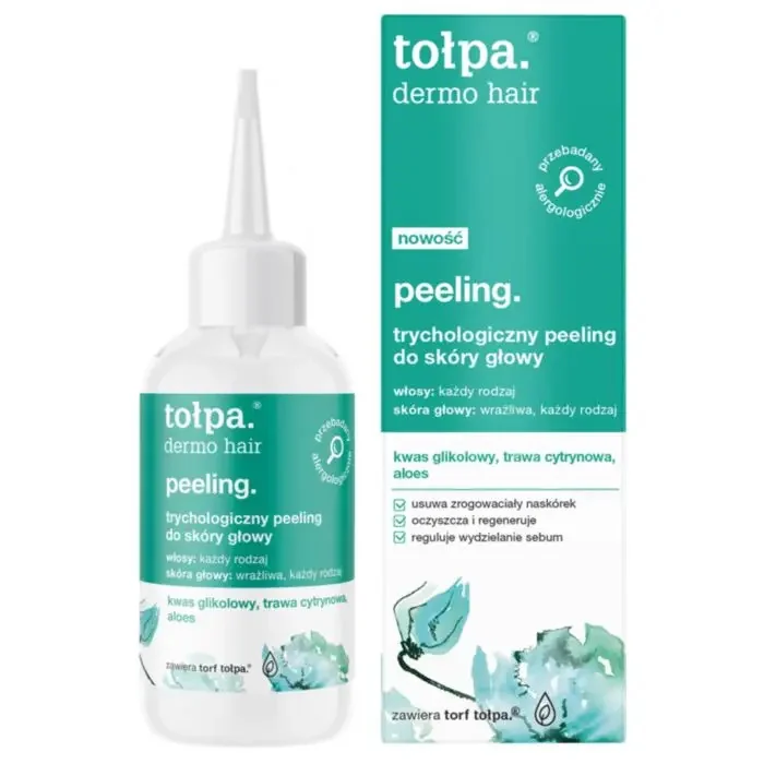 Tołpa Dermo Hair trychologiczny peeling do skóry głowy, 100 ml