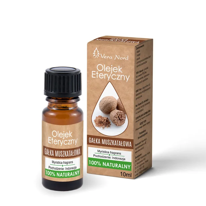 Vera Nord Olejek eteryczny gałka muszkatołowa, 10 ml