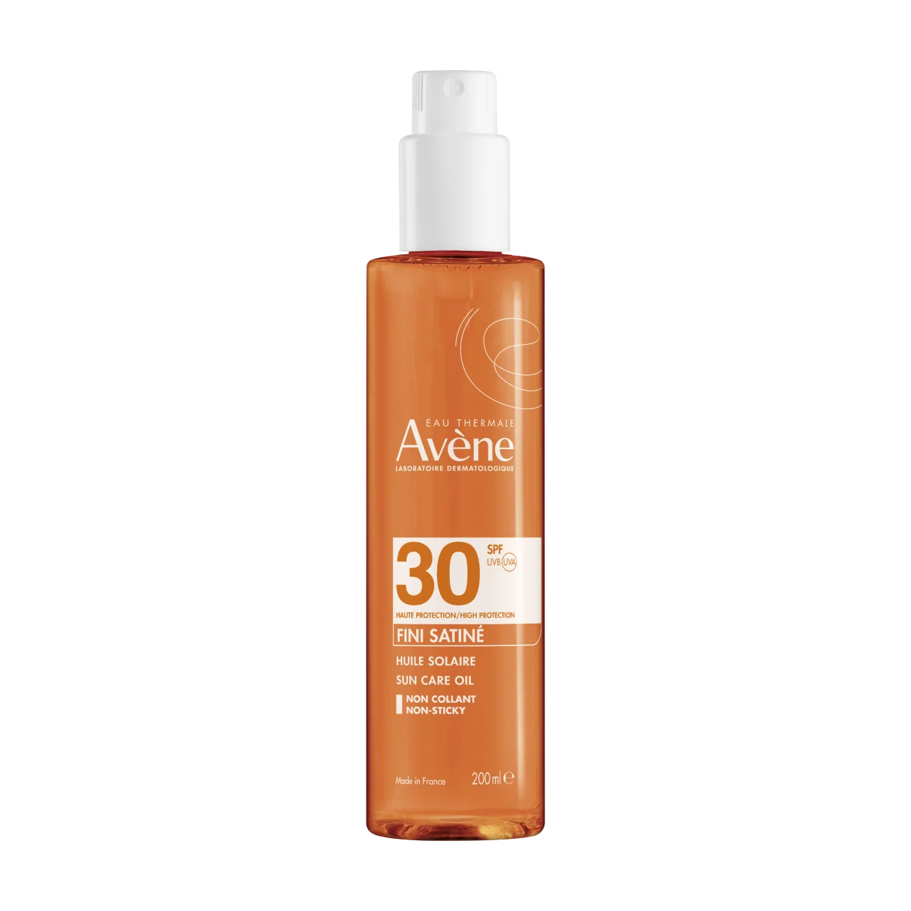 Avène Wysoka ochrona przeciwsłoneczna olejek do ciała SPF 30, 200 ml
