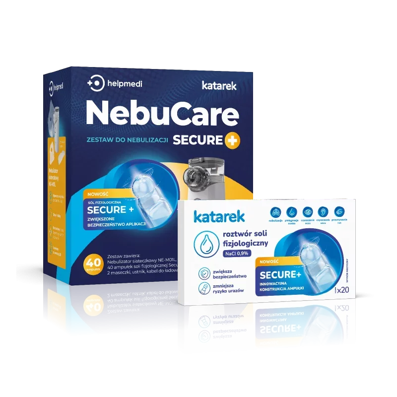 NebuCare Secure+ zestaw do nebulizacji