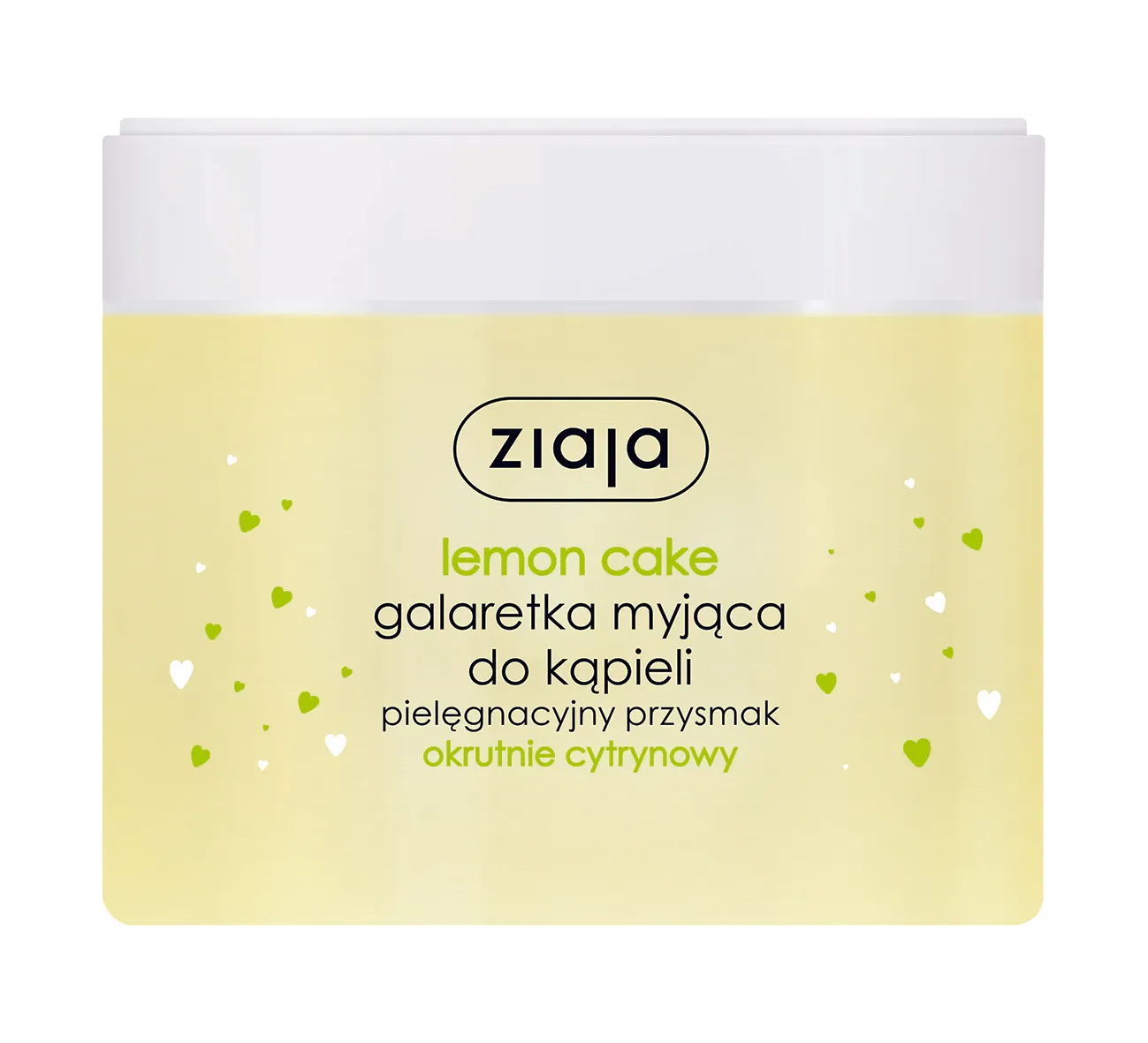 Ziaja Lemon Cake, galaretka myjąca do kąpieli, 260 ml