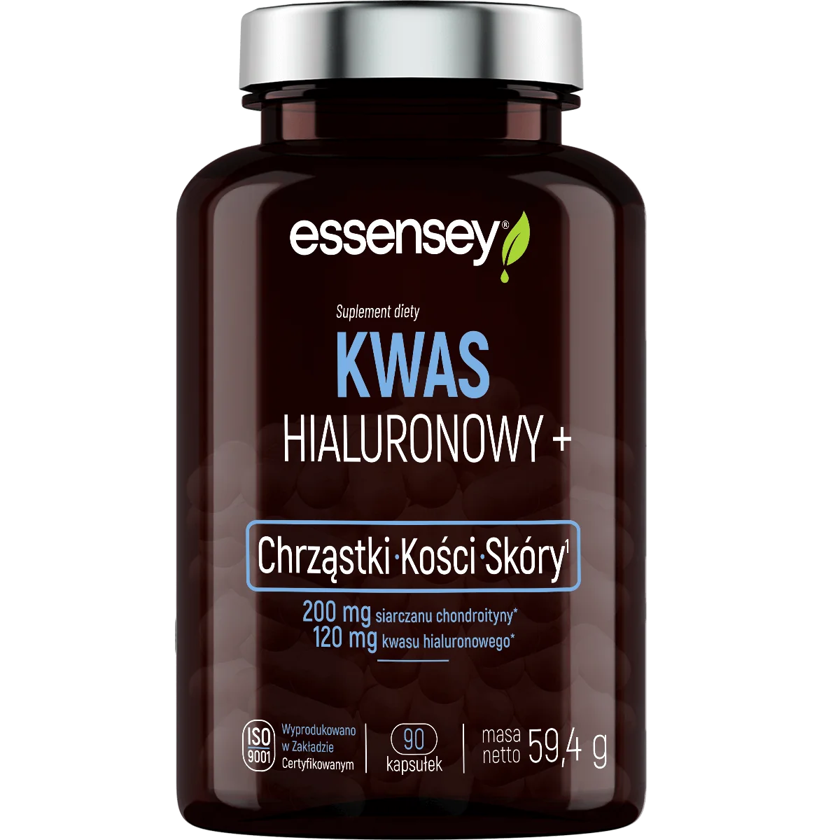 Essensey Kwas hialuronowy+ 90 kapsułek