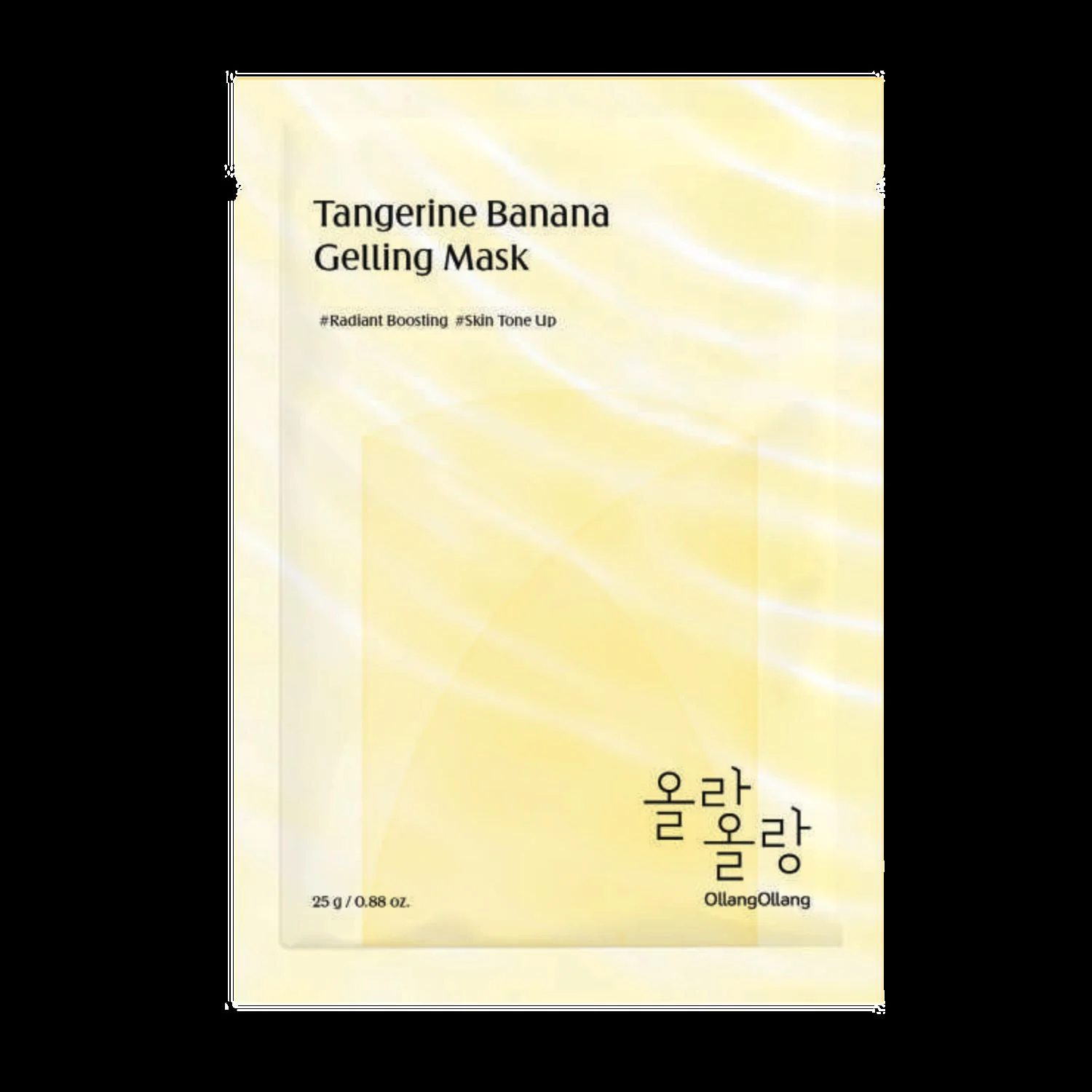 Ollang Ollang Tangerine Banana żelowa maseczka do twarzy, 25 g
