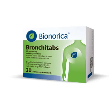 Bronchitabs, 60 mg + 160 mg, 20 tabletek 