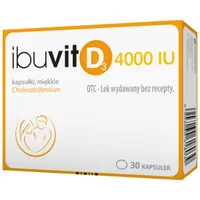 Ibuvit D3, 4000 IU, 30 kapsułek