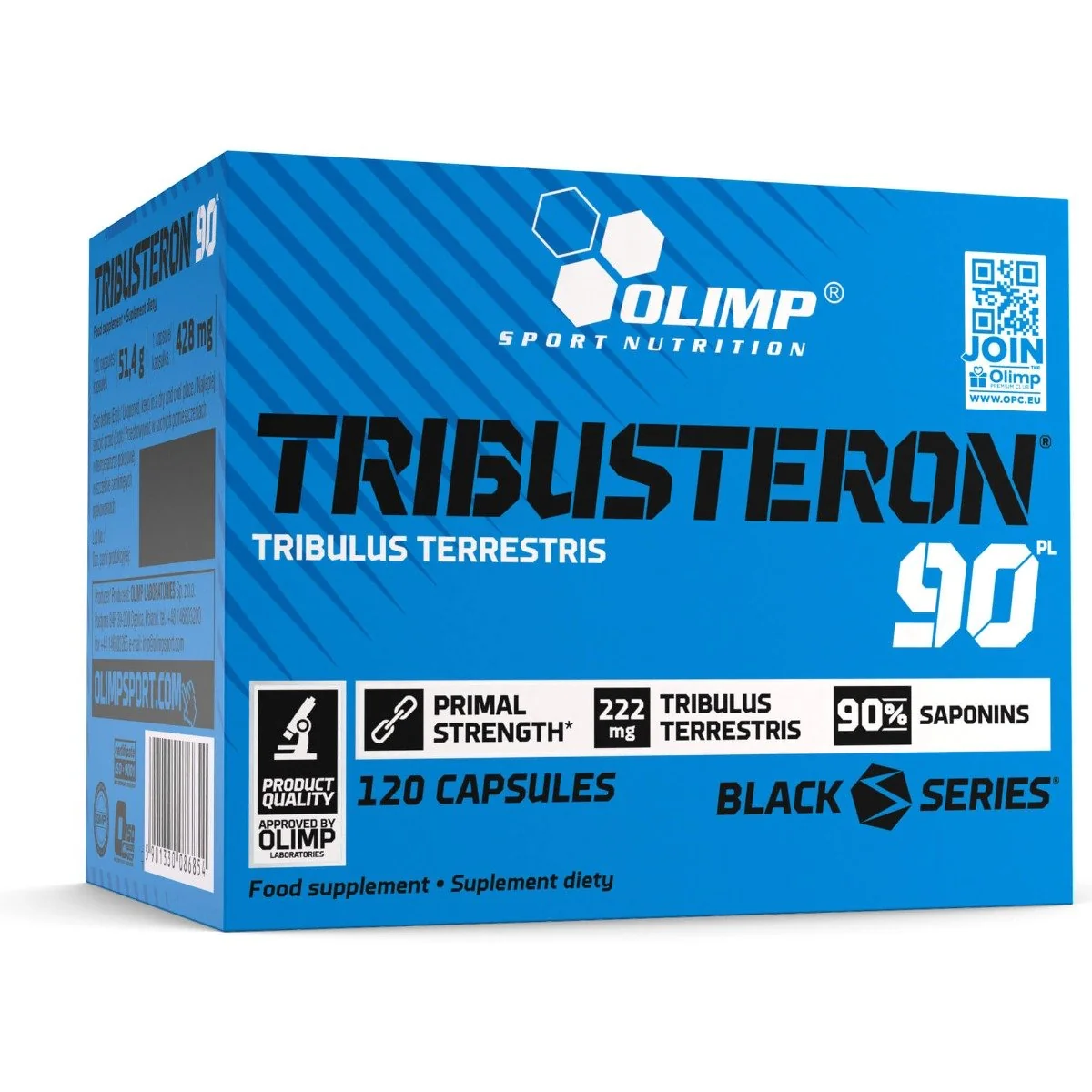 Tribusteron 90 suplement diety, 120 kapsułek
