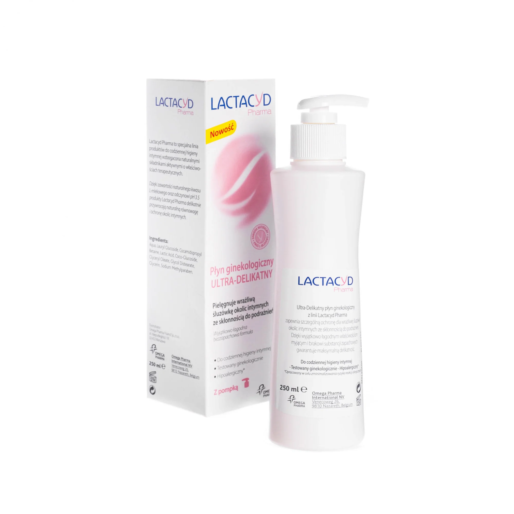 Lactacyd Pharma płyn ginekologiczny ultra-delikatny, 250 ml