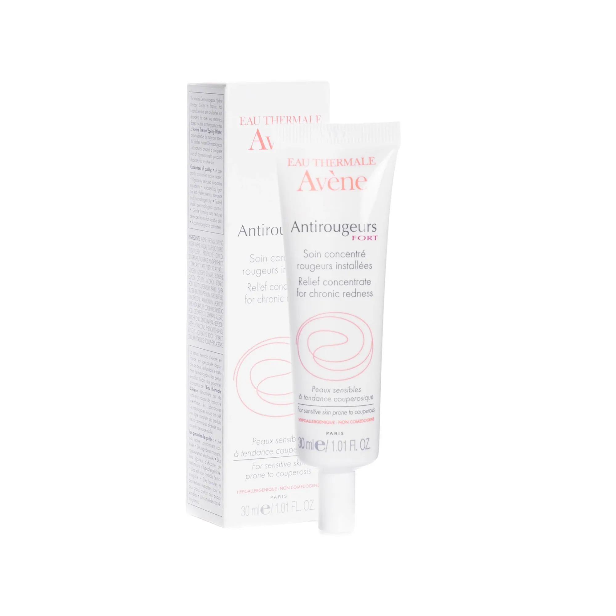 Avene Antirougeurs Fort, koncentrat na utrwalone zaczerwienienia, 30 ml 