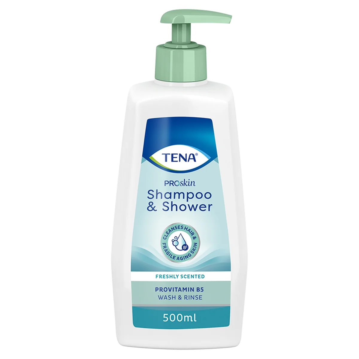 TENA Shampoo & Shower żel i szampon 2w1, 500 ml