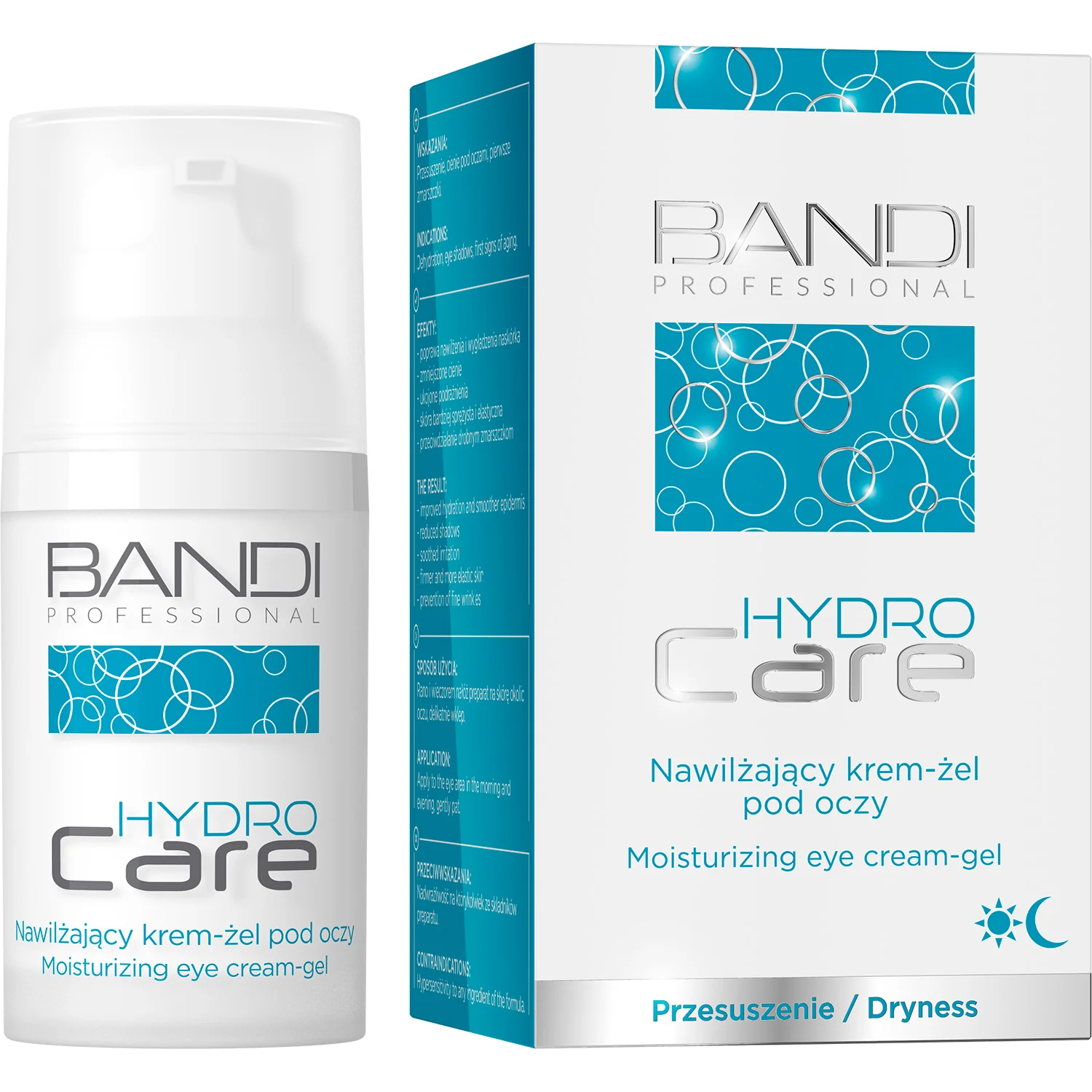 BANDI Professional Hydro Care Nawilżający krem-żel pod oczy, 30 ml