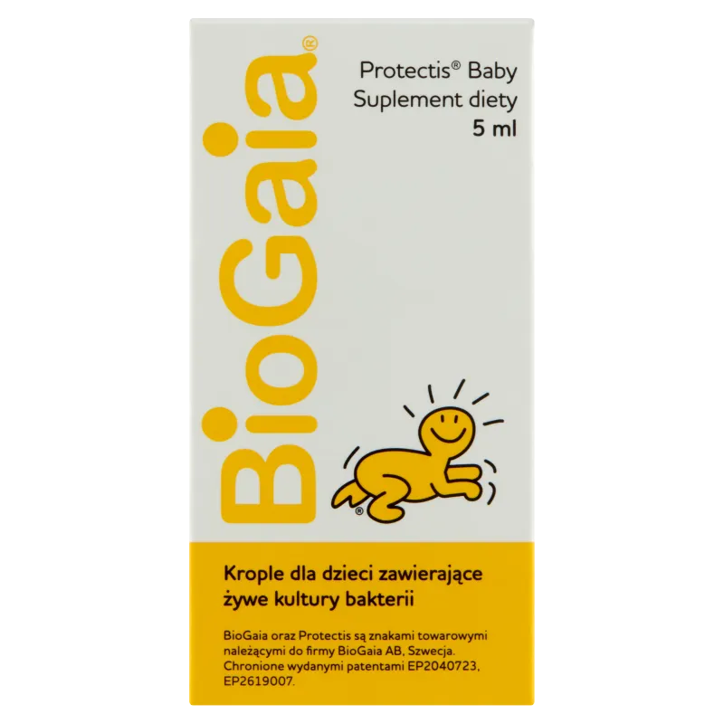 Biogaia Protectis Baby, krople dla dzieci, 5 ml 