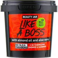 Beauty Jar Like A Boss energetyzujący szampon i żel pod prysznic 2w1, 150 g
